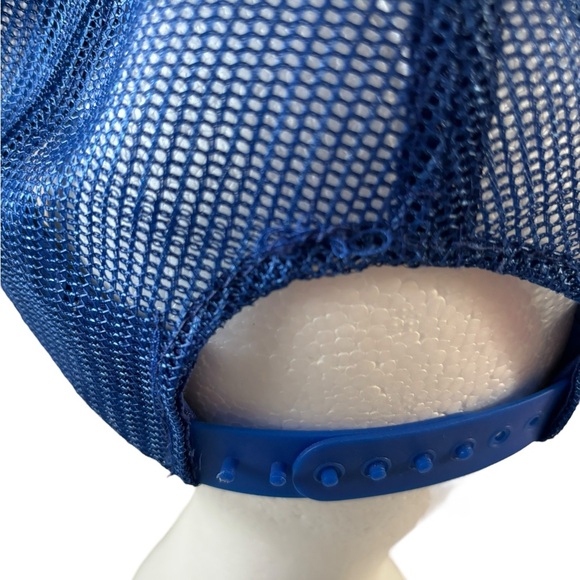 NWOT Vintage Harlem Globetrotters Basketball Flat Bill Trucker Hat Baseball Cap - Picture 7 of 8